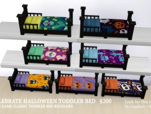 Celebrate Halloween Single & Toddler Beds by ImSuanne
