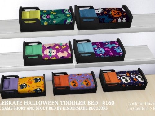 Celebrate Halloween Single & Toddler Beds by ImSuanne