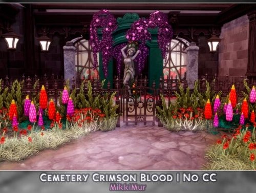 Cemetery Crimson Blood at MikkiMur