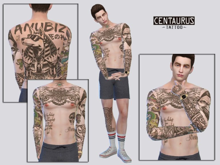 Centaurus Tattoo - The Sims 4 Catalog