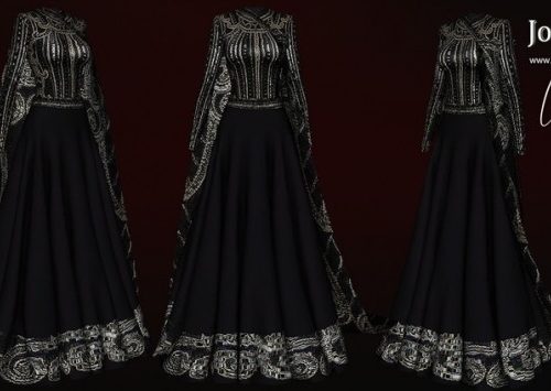 Cephyliase dress with cape at Jomsims Creations