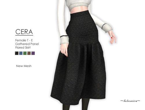 CERA - Flared Skirt