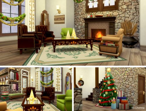 Christmas Joy cottage by Lhonna