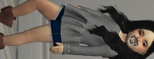 CHISAMI MINI STYLE MOCCASINS by Thiago Mitchell at REDHEADSIMS – Coupure Electrique
