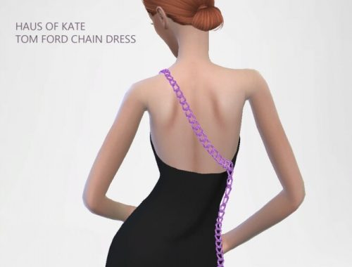 Chain Dress at Haus of Kate