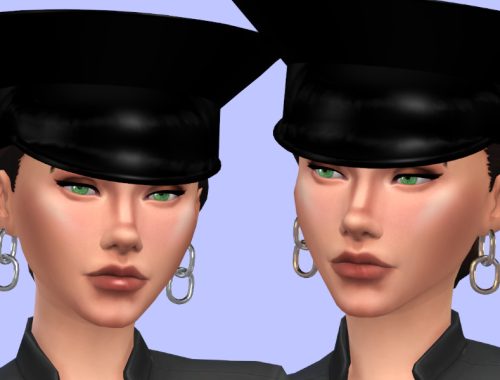 Chain link earrings