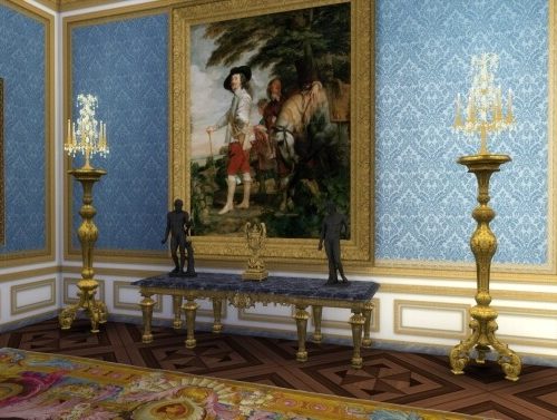 Charles I at the Hunt painting by TheJim07