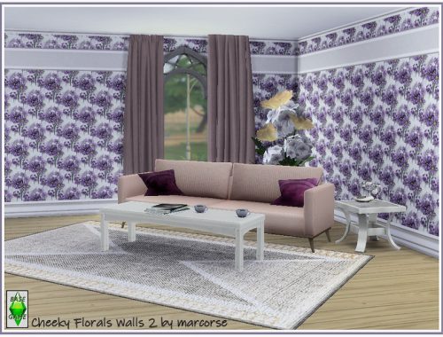 Cheeky Florals Walls by marcorse