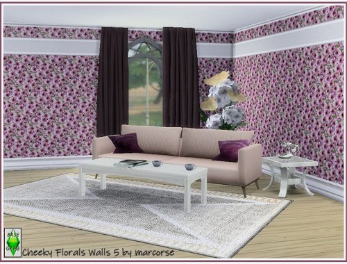 Cheeky Florals Walls by marcorse