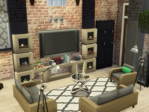 Cherry apartment by Falco at L’UniverSims