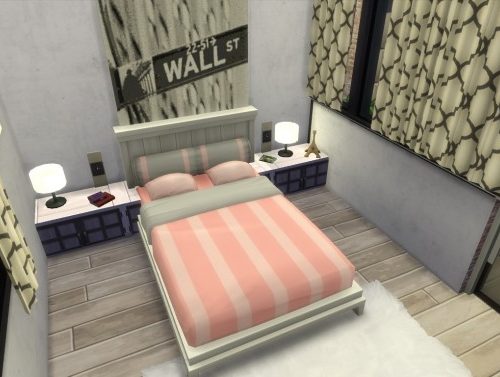 Cherry apartment by Falco at L’UniverSims