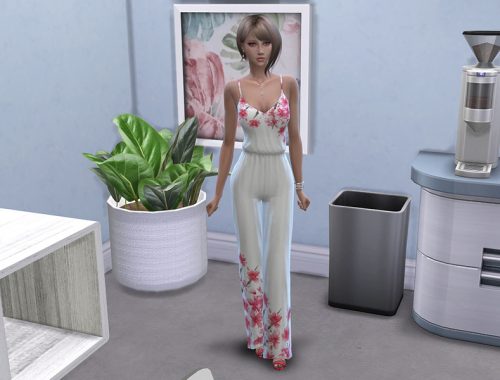 Cherry Blossom Jumpsuit