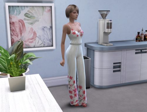 Cherry Blossom Jumpsuit