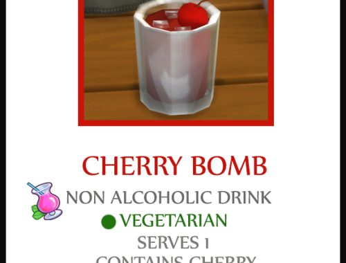 CHERRY BOMB MOCKTAIL & STRAWBERRY FLOAT at Icemunmun