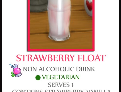 CHERRY BOMB MOCKTAIL & STRAWBERRY FLOAT at Icemunmun