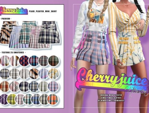 Cherry juice set at NEWEN