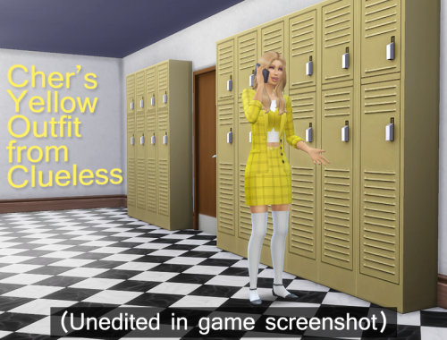 Cher's Yellow Outfit from Clueless - Get Together