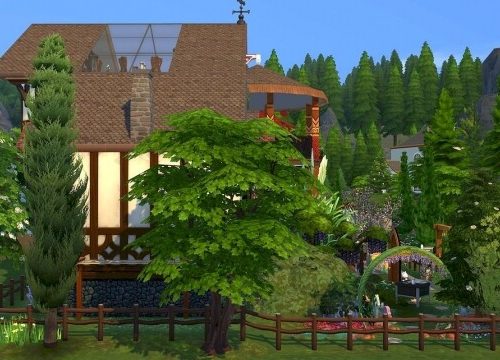 Chesnut home by meliaone at L’UniverSims