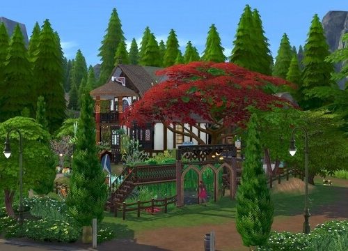 Chesnut home by meliaone at L’UniverSims