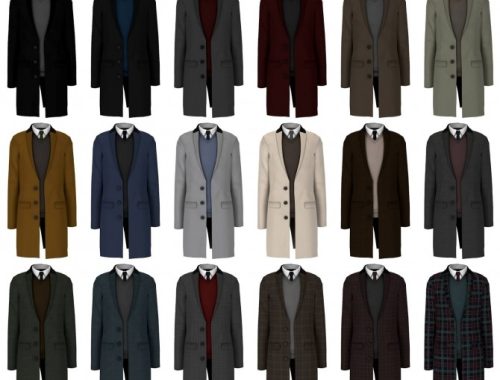 Chesterfield overcoat at LazyEyelids