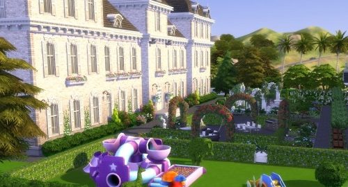 Cheverny castle No CC by BrigitteV at Mod The Sims