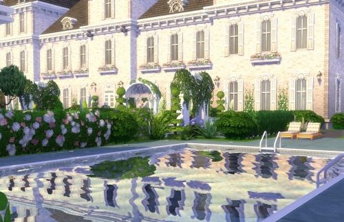 Cheverny castle No CC by BrigitteV at Mod The Sims