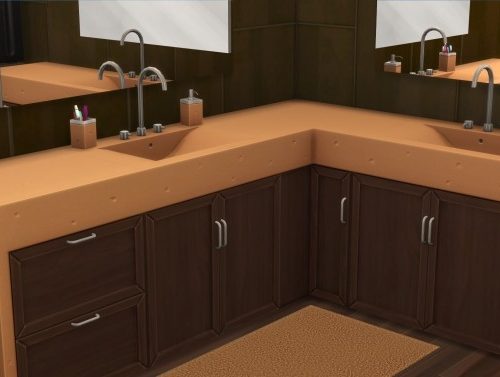 Chic Bathroom – Custom Stuff Pack by littledica at Mod The Sims
