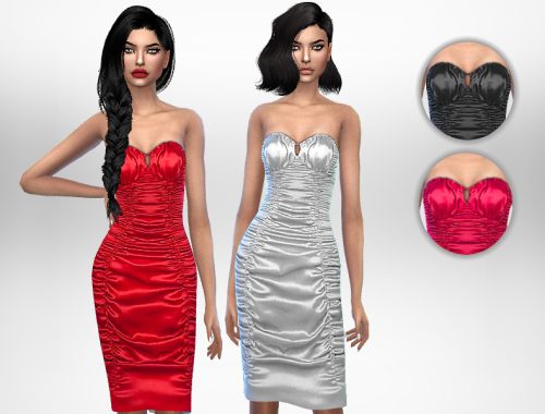 Chic Ruched Dress