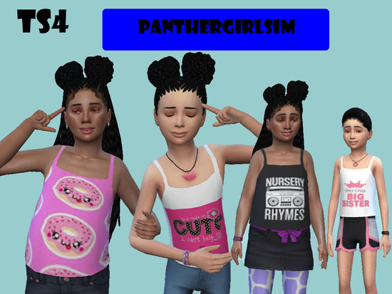 Child T-Shirts Fun Patterns - The Sims 4 Catalog