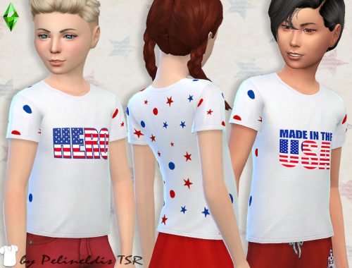Children Patriotic Tee
