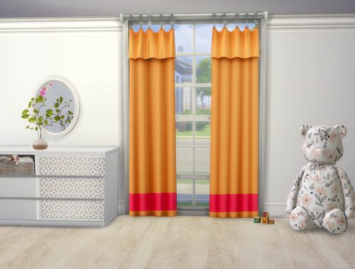 Children's Bedroom Curtains Seasons Expansion Pack Required