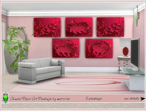Chinese Paper Art Paintings_marcorse