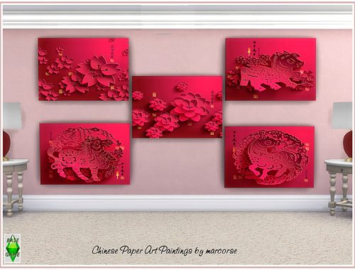 Chinese Paper Art Paintings_marcorse