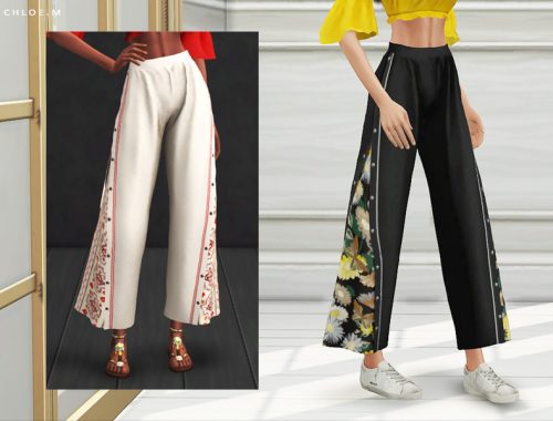 ChloeM-Boho Loose Pants