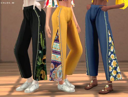 ChloeM-Boho Loose Pants
