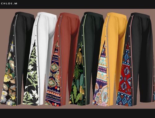 ChloeM-Boho Loose Pants