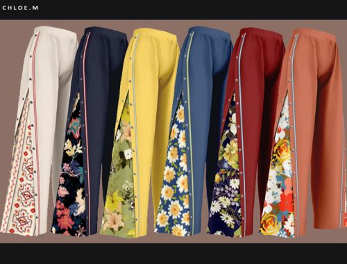 ChloeM-Boho Loose Pants