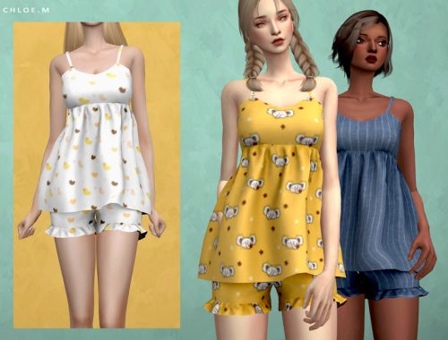 ChloeM-Cute Pajama 02
