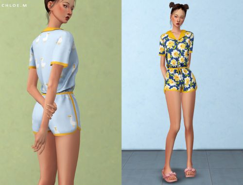 ChloeM-Cute Pajama Set