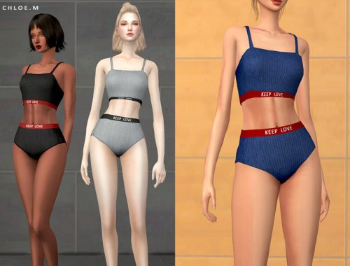 ChloeM-Cute Underwear Set