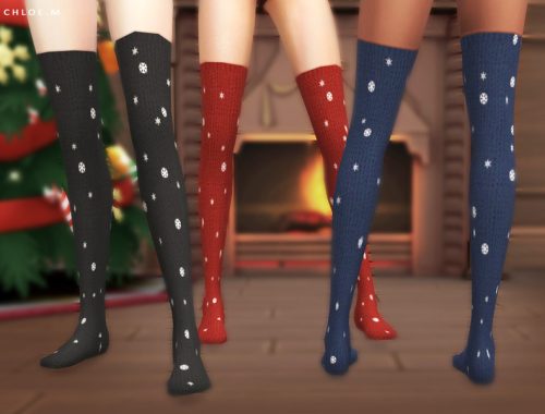 ChloeM-Knitted Socks