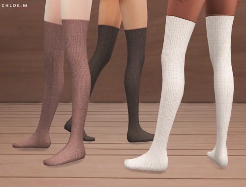 ChloeM-Knitted Socks