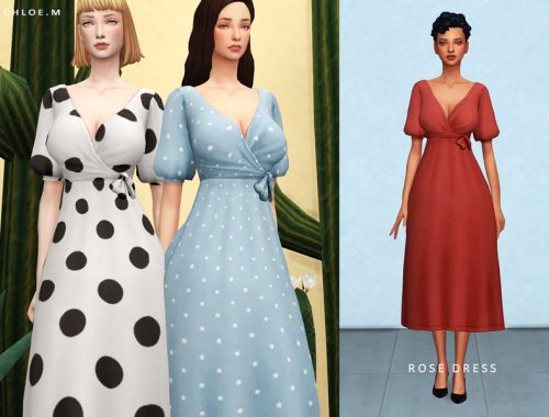 ChloeM-Rose Dress