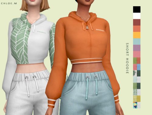 ChloeM-Short Hoodie