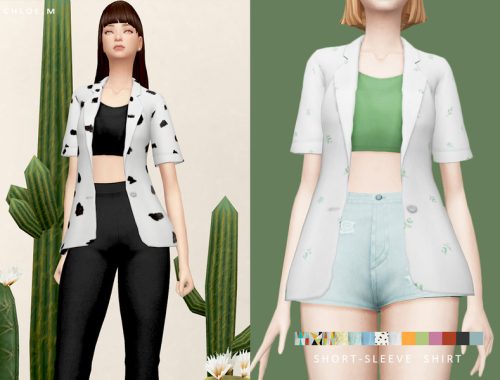 ChloeM-Short-Sleeve Shirt