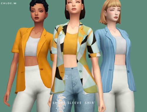 ChloeM-Short-Sleeve Shirt