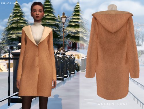 ChloeM-Woolen Coat