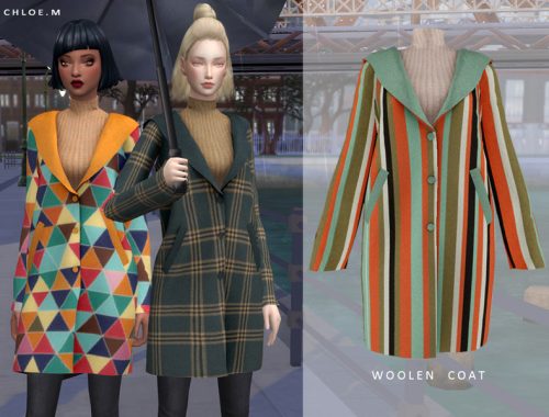 ChloeM-Woolen Coat
