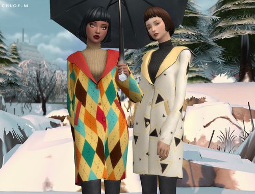 ChloeM-Woolen Coat