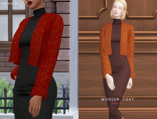ChloeM-Woolen Coat